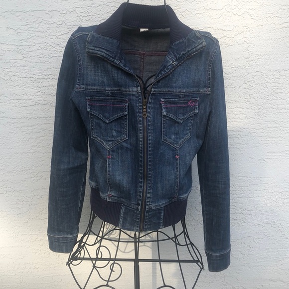 Zara Jackets & Blazers - Zara Trf Denim Jacket